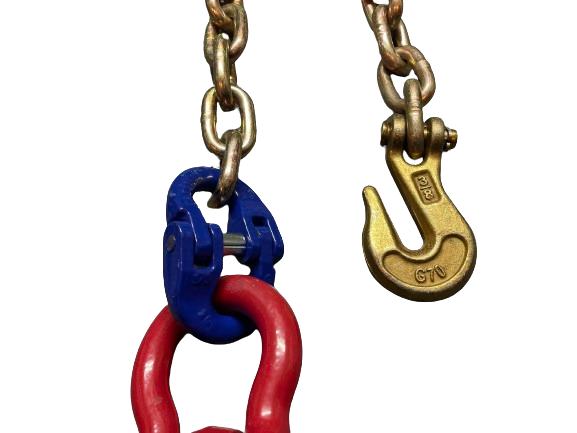 4 Ton Snatch Block with 3’ Chain and Grab hook