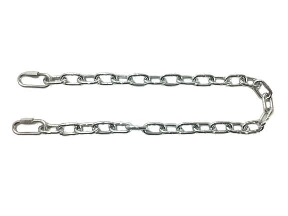 1/4' X 36 Trailer Safety Chain 5000lb break strength with quick links – DG  Trucking Supply