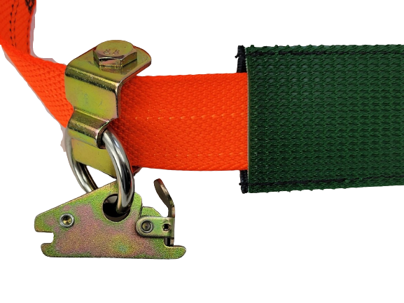 10ft E-Track Wheel Strap- Swivel and Low Pro Idlers- Low Pro Sleeve- O-Ring Ratchet