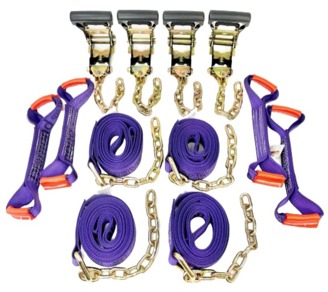 Tow Straps ( 8 Point Kits, Flatbed Straps & Wheel Lift Straps )