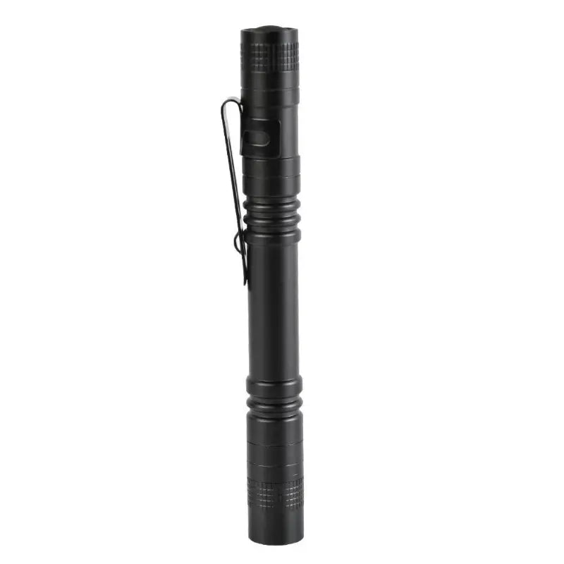 Compact LED Flashlight Penlight - Clip On Mini Pocket Torch Light Pen Lamp