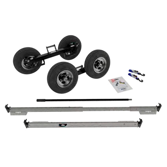 In The Ditch X-Series Zinc-Plated SLX XD Dolly Set w/Speed Lube Spindle