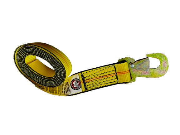 2" X 8' Snap Hook Strap - Standard Web