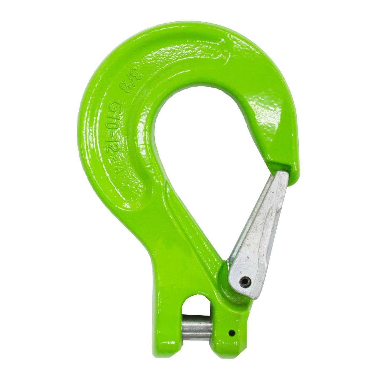 Grade 120 Hi-Viz Clevis Sling Hook w/Latch