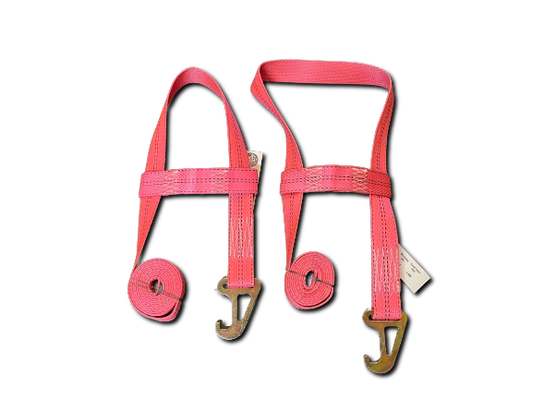 2 Pack 2" X 10' Basket JerrDan Straps