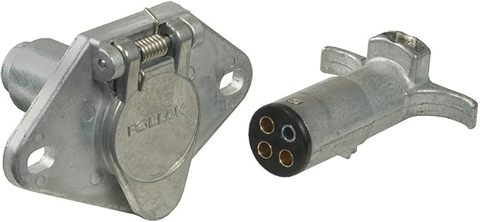 Pollack 4 pin (round) Male and Female Connector Kit