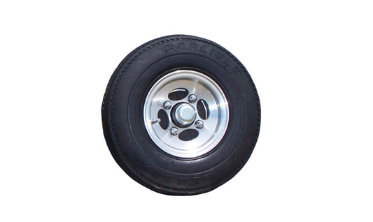 4.8" x 8" Tire on Aluminum Wheel
