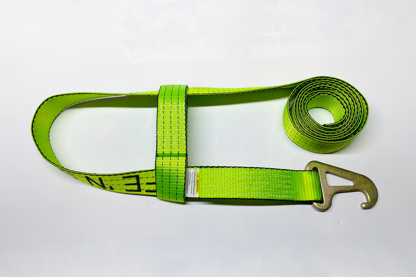 2 Pack Quick-Pick Wheel Lift Strap Jerr-Dan MPL Element Basket Heavy Duty Hi-viz TECNIC Webbing