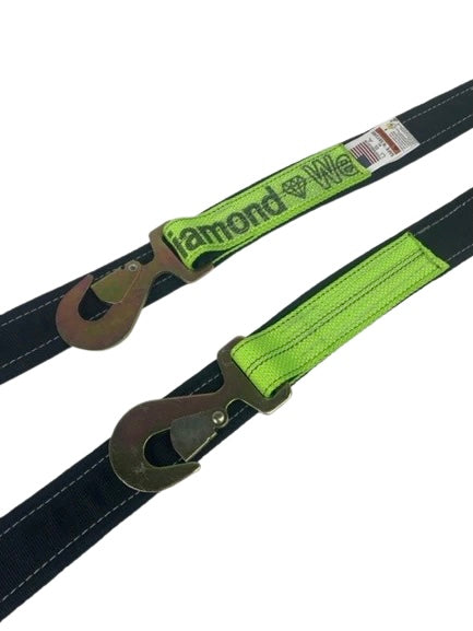 56" V STRAP WITH 4 FLAT SNAP HOOK FOR DUAL ADJUSTMENT