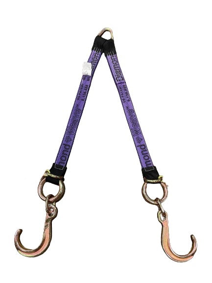 2" x 36" Tow Bridle w/ 8' Sport J Hooks