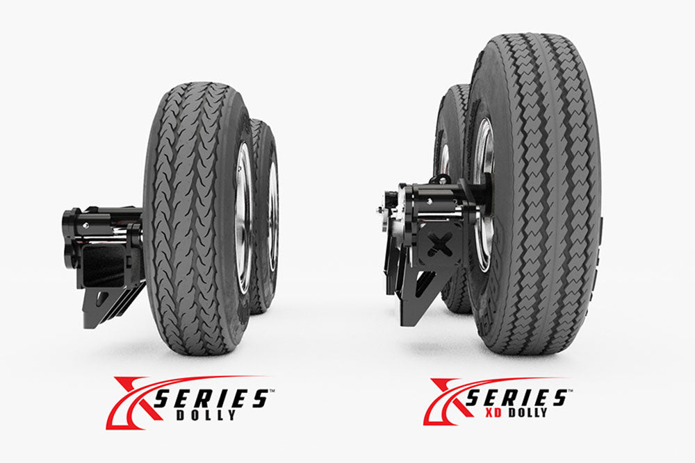 In The Ditch X-Series XL Dolly Sets eXtended Life Hub and Bearings