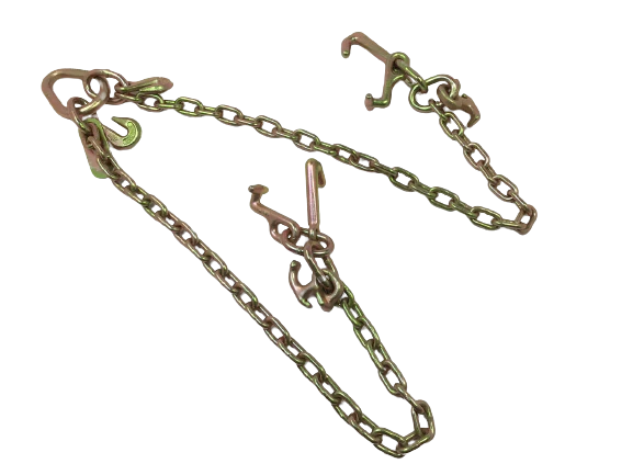 36" V-Bridle Chain with RTJ Cluster Hooks