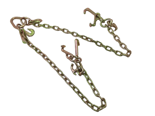36" V-Bridle Chain with RTJ Cluster Hooks