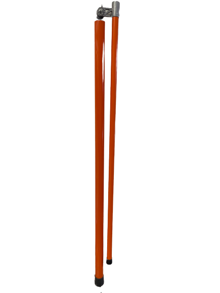 Red 15' (Heavy Duty) Telescoping Height Measuring Stick with 4' Arm