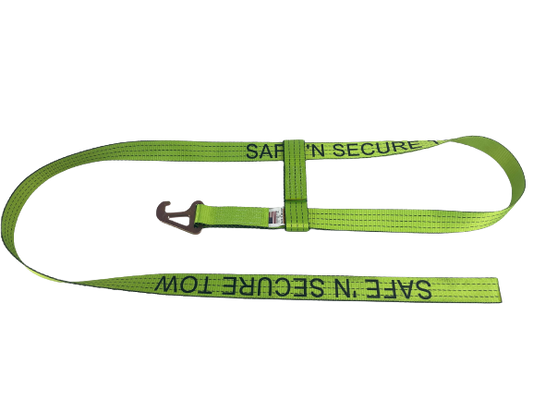 Wheel Lift Strap to fit Jerr-Dan MPL Element Basket Heavy Duty Hi-viz TECNIC Transport Webbing