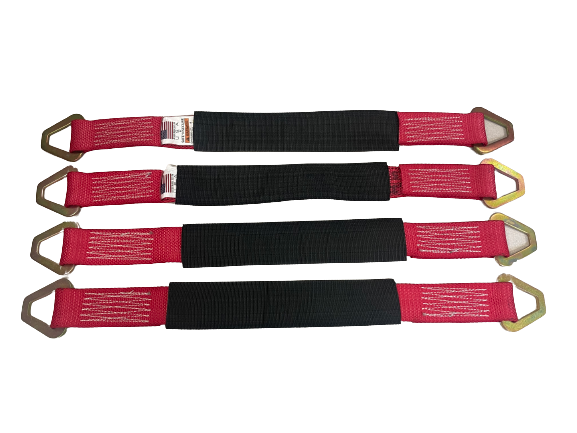 4PK Axle straps with Protective Codura Sleeve / Free Shipping