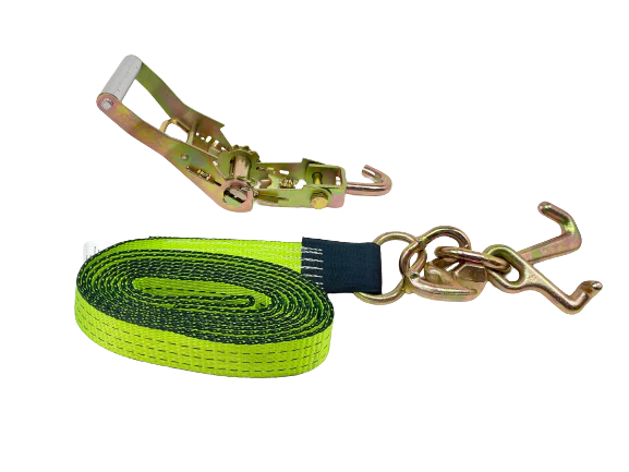 4PK 2" x 12' Strap with RTJ Cluster Hooks with Swivel J Ratchets / Free Shipping!