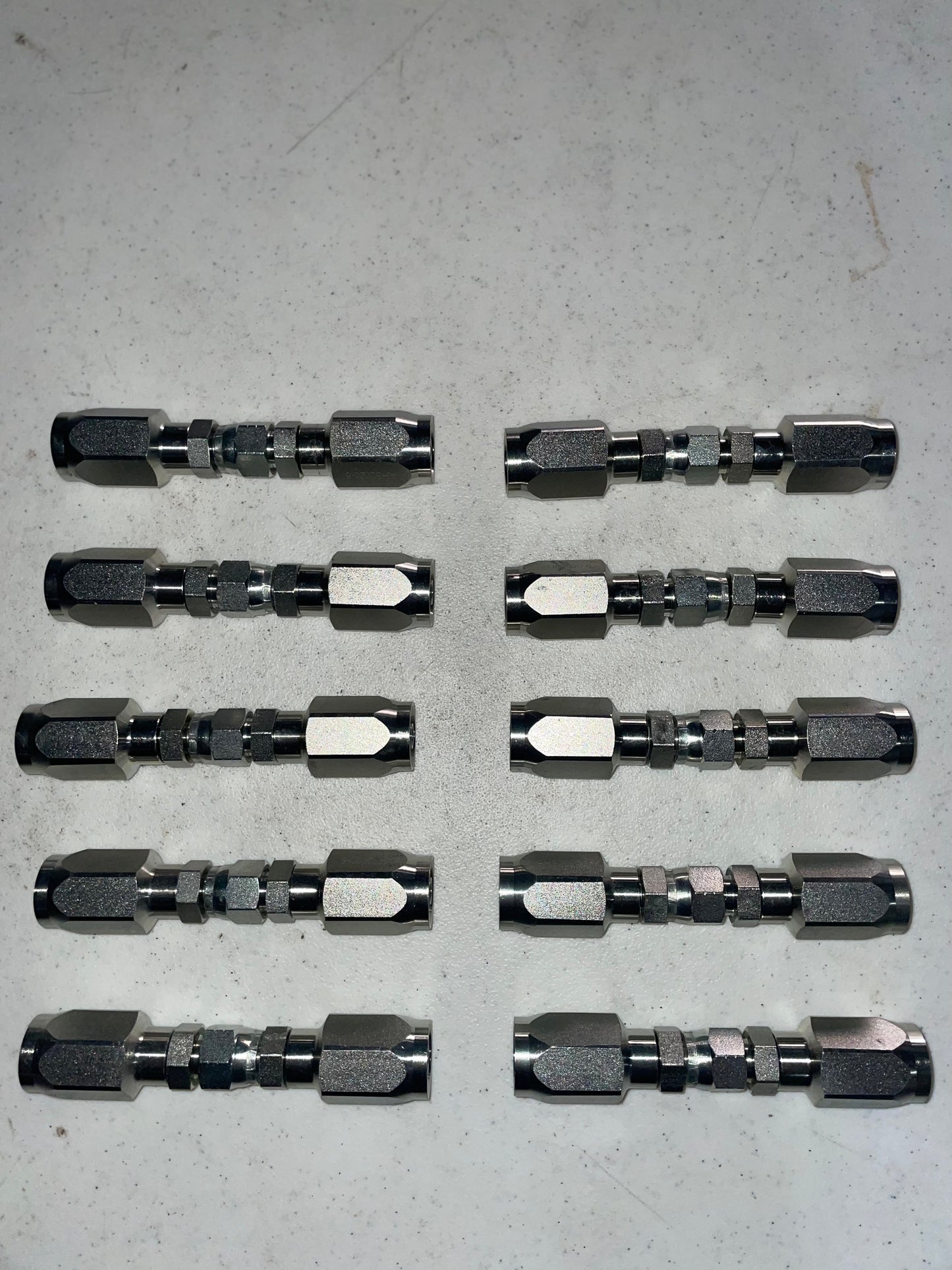 10 Pack of 3/8" Hydraulic Hose Field repair kits