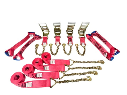 3" 8-Point Kit w/ Chain & Grab Hooks