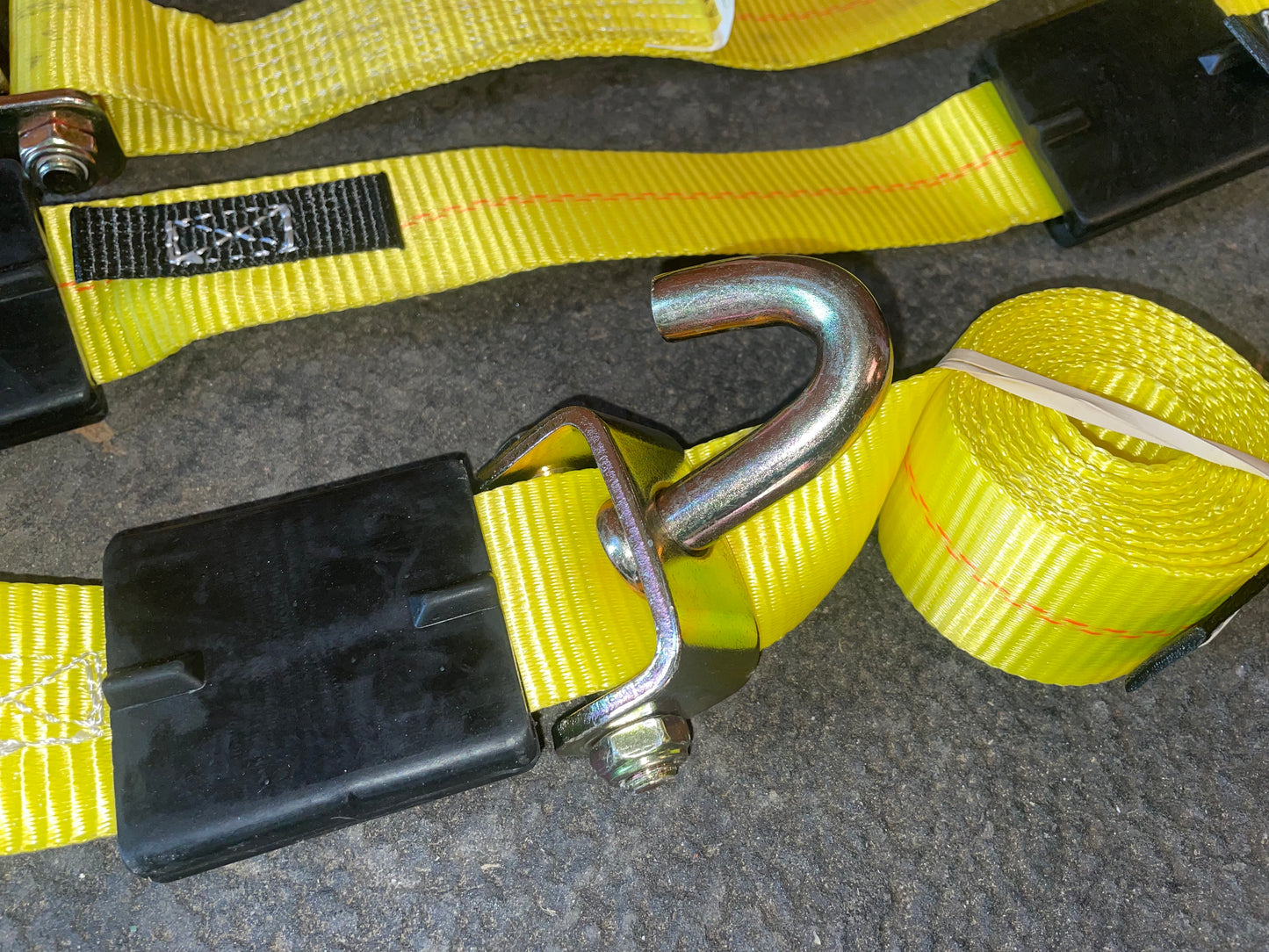 Single replacement 10ft Swivel J Car hauling strap