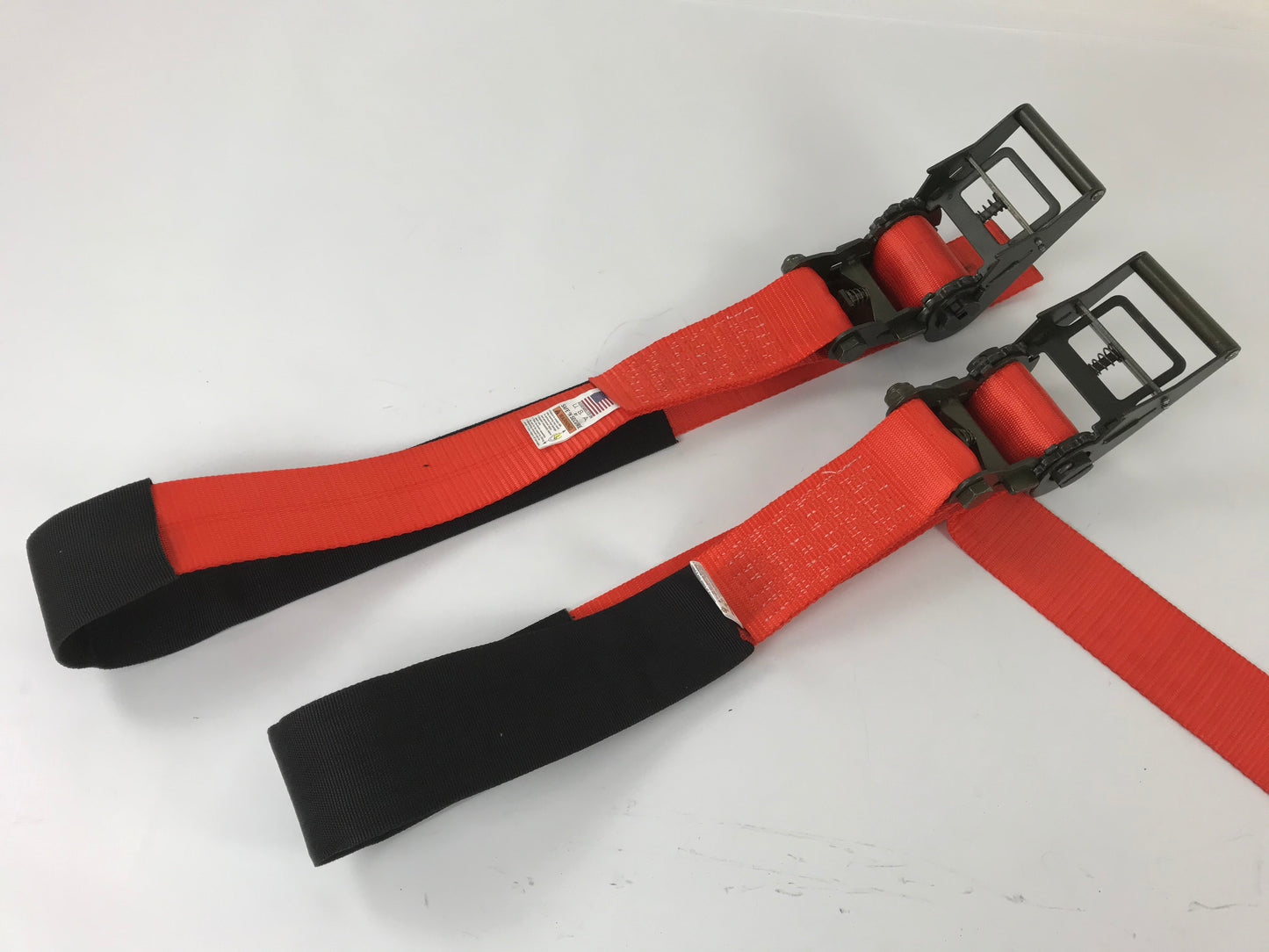 2 Pack Underlift Tow Tie Down Straps with Ratchet handles | FREE SHIPPING!