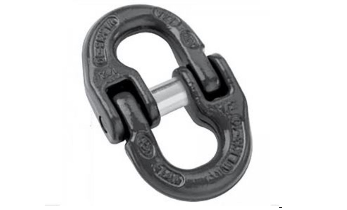 Black PEERLESS 5/16 Hammerlock coupling link