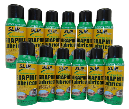 12 Pack of 12 OUNCE Aerosol Cans of SLIP Plate