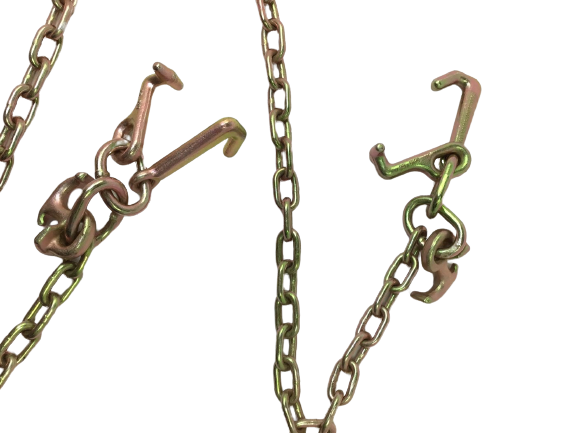 36 V-Bridle Chain with RTJ Cluster Hooks - 4,700 lbs safe WLL – Everything  Tie Down