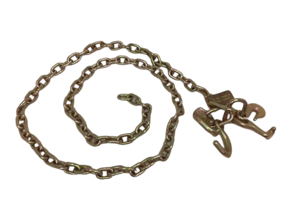 5/16" x 8' G70 Transport Chain with RTJ Cluster Hooks