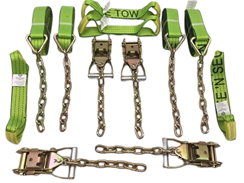 TECNIC 8 Point Towing Tie Down kit with Free Shipping!