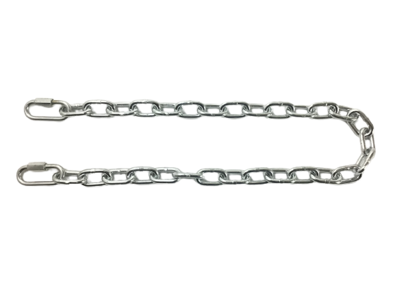 1/4' X 36" Trailer Safety Chain 5000lb break strength with quick links