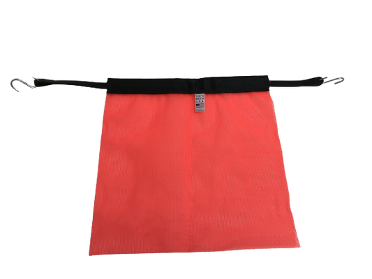 Orange Safety Flag with 31" Tarp Strap