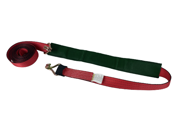 14' Red TECNIC Replacement strap with Low Profile Sleeve